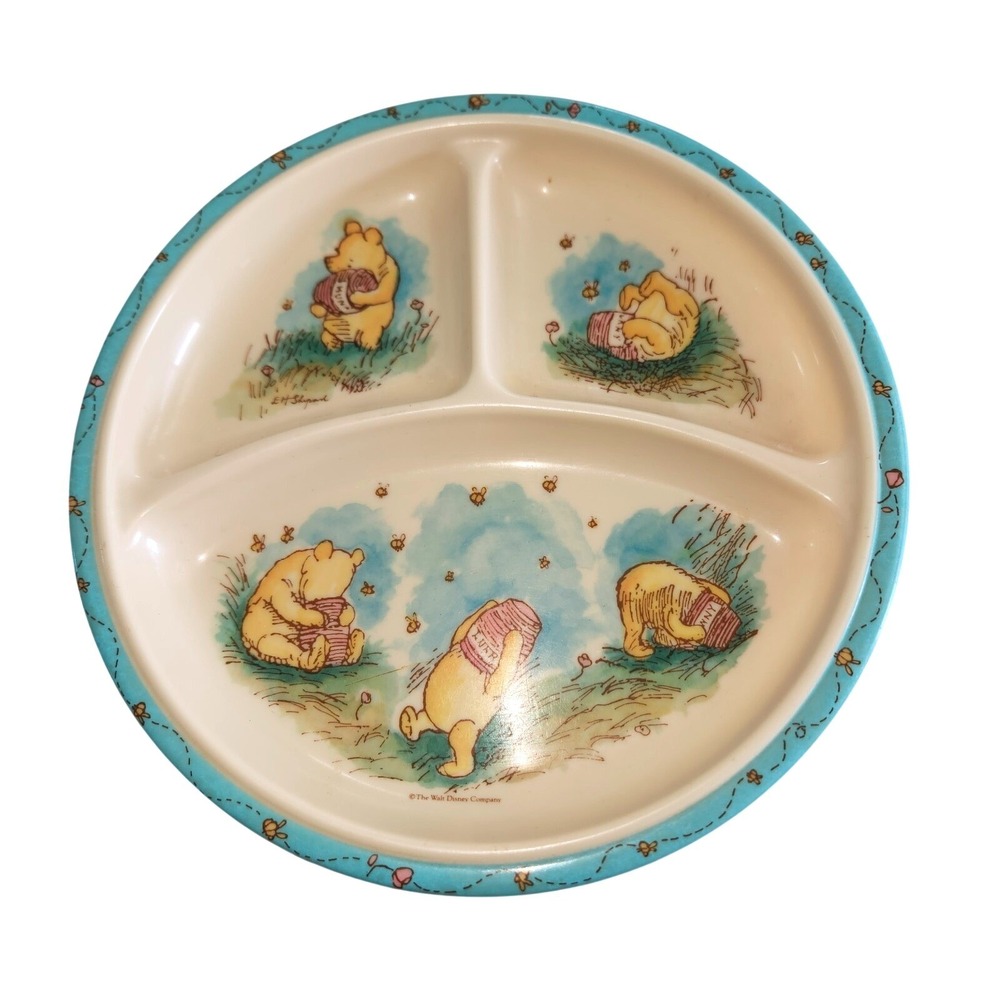 WINNIE THE POOH, Selandia childs plate 8 1/4"